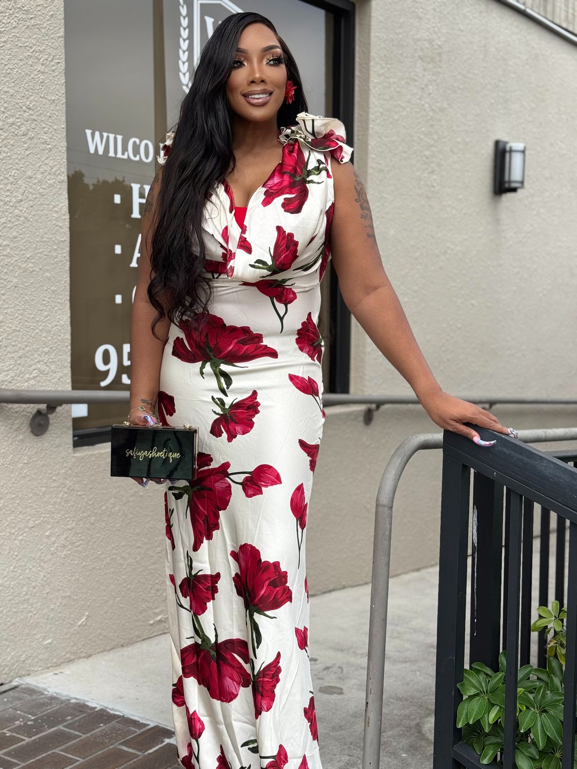 PRISCILLA ROSE maxi dress