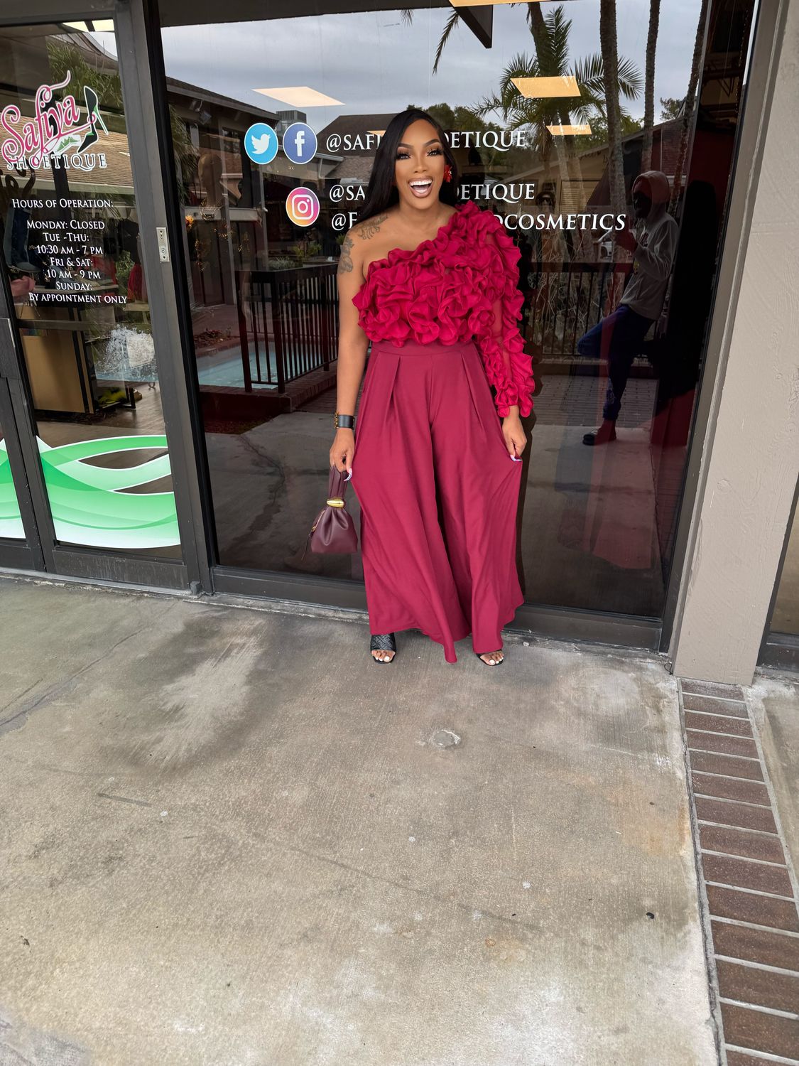 ENID palazzo pants