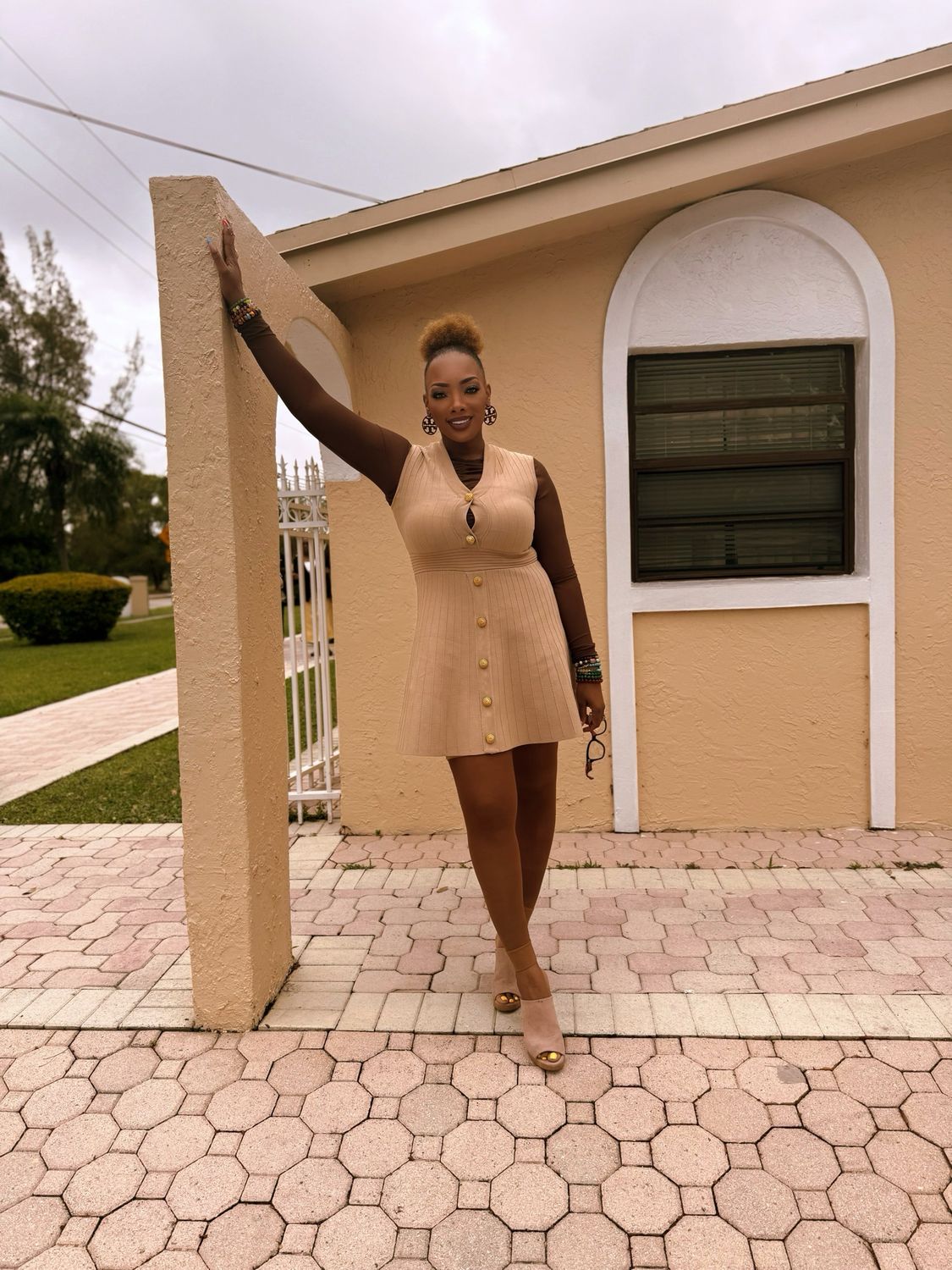 Tamar Ribbed dress