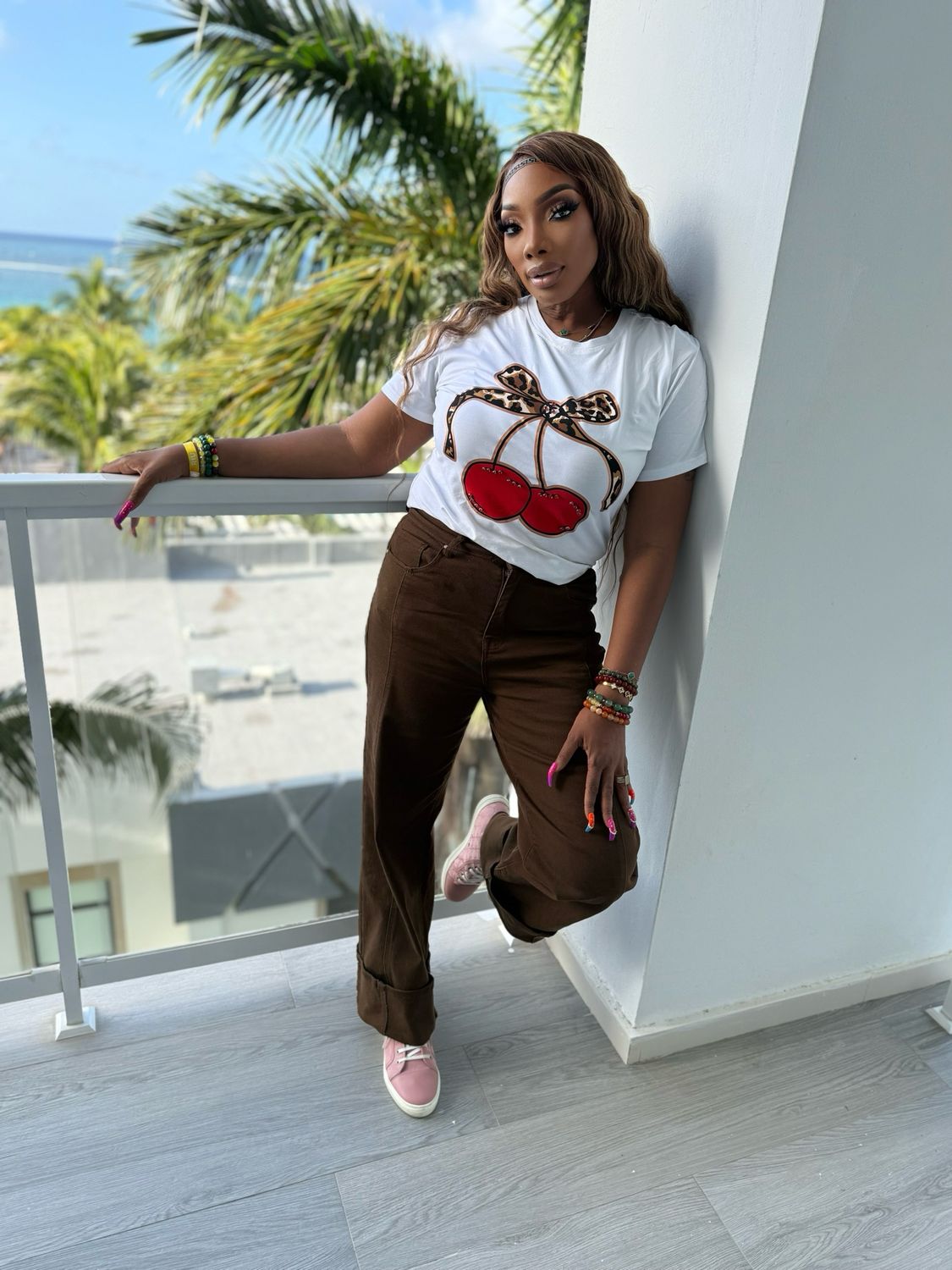 Alecia Cherry On Top Tshirt