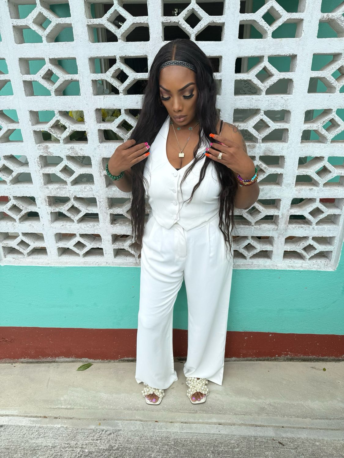 Maribel 2 Piece Vest And Pants Set