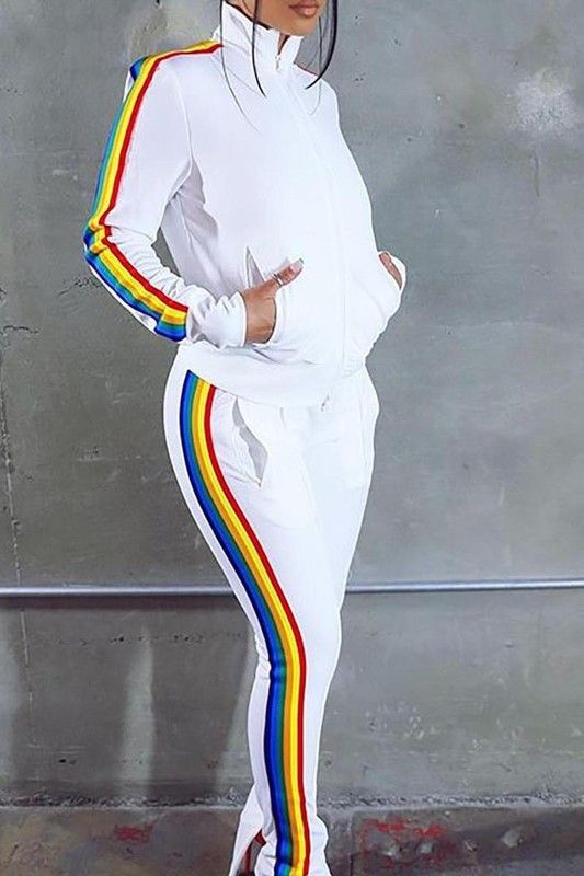 Rumi Casual Athleisure Jacket &amp; Jogger Outfit