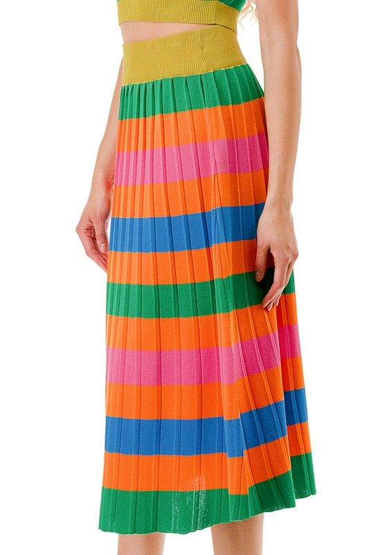JEANETTA baddie skirt set