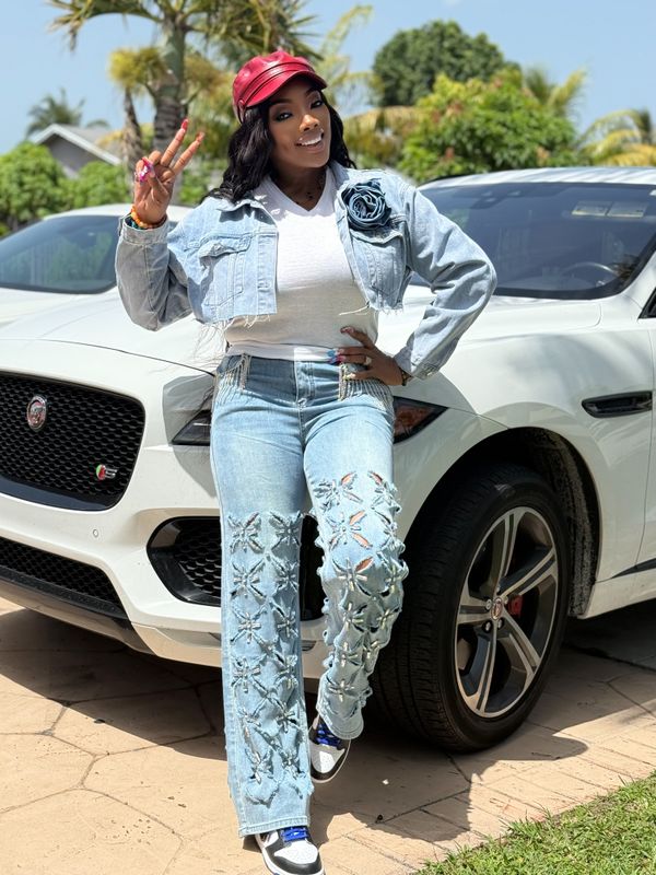 Ruth DENIM diamond Jeans