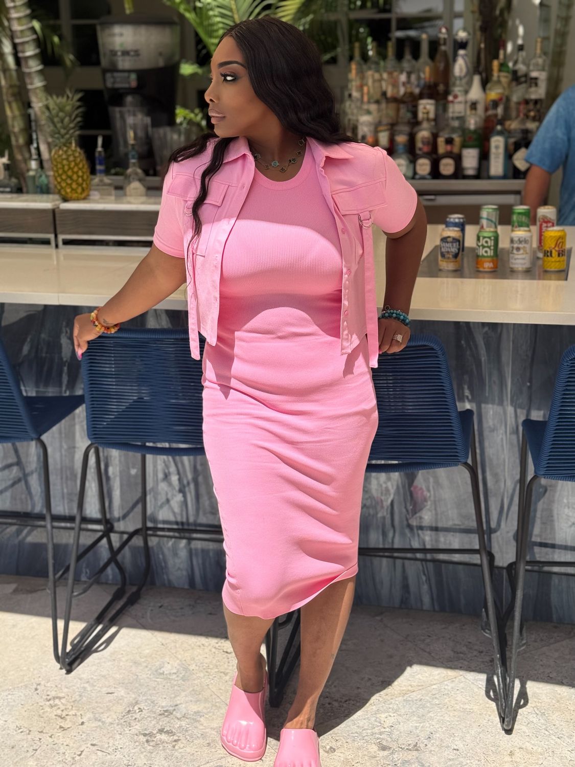 GALITA Ribbed Tank dress