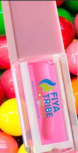 🍬 Fīya Tribe Luxury Lip Oil – Bubble Gum Pop 💋