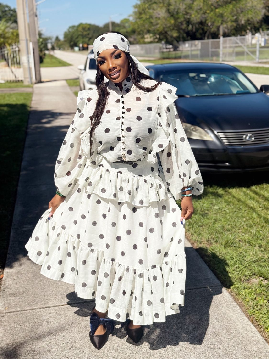 Thea Polka Perfection 2-Piece Set