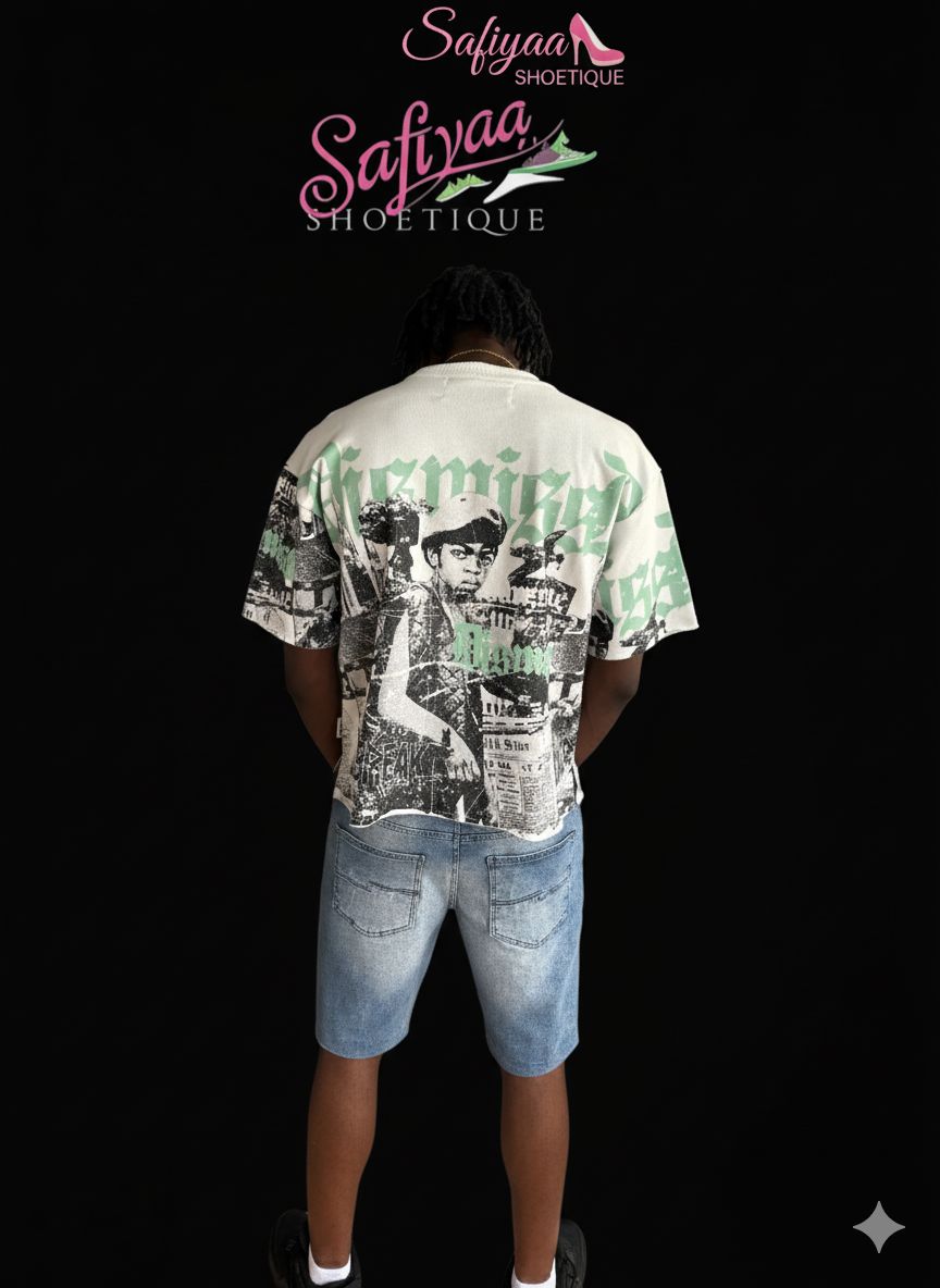 Distressed Street Denim Shorts