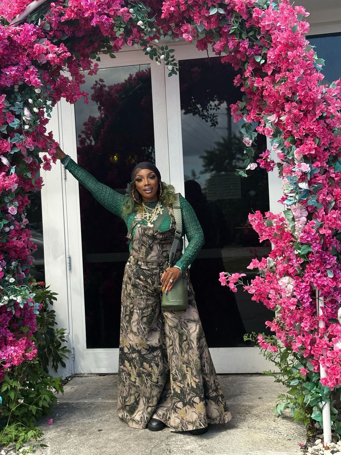 Couture Camo Wide-Legs