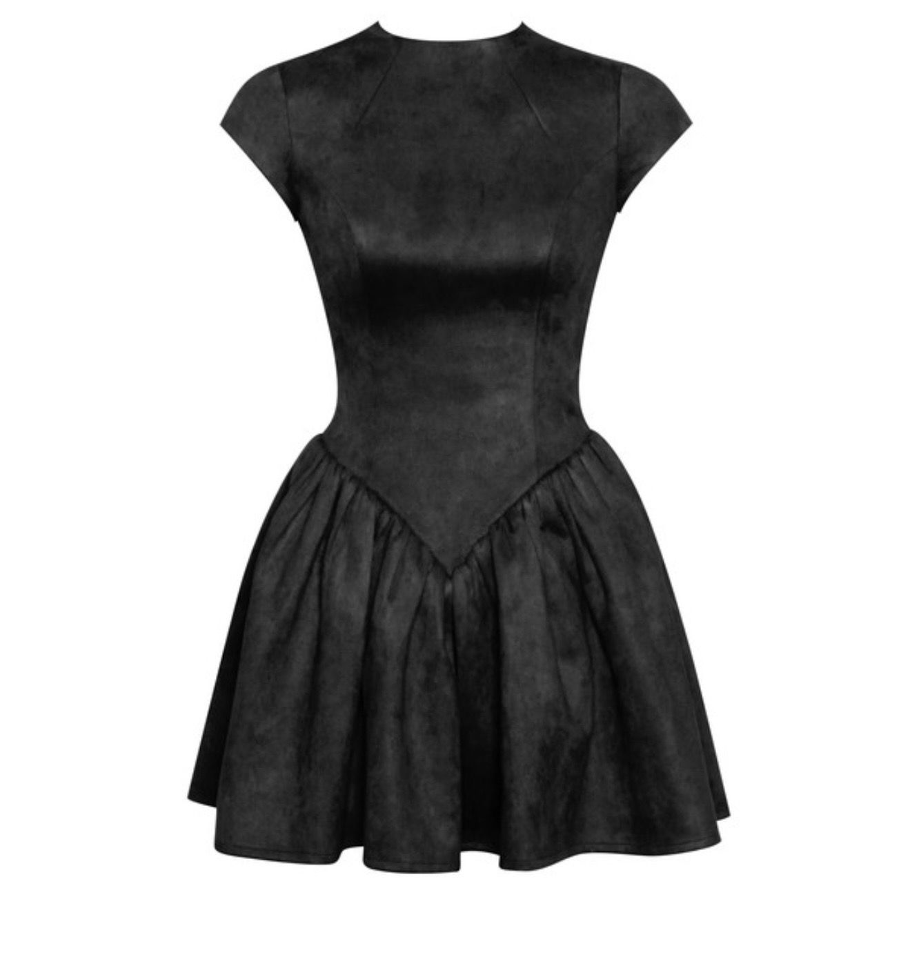 Ajike Black Luxe Open-Back Mini Dress Ajike Black Luxe Open-Back Mini Dress