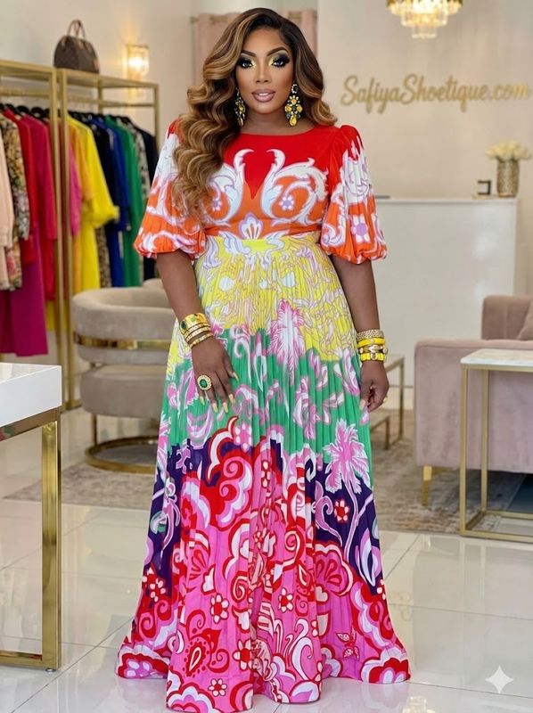 KEYSHIA Caribbean Bloom Couture Dress