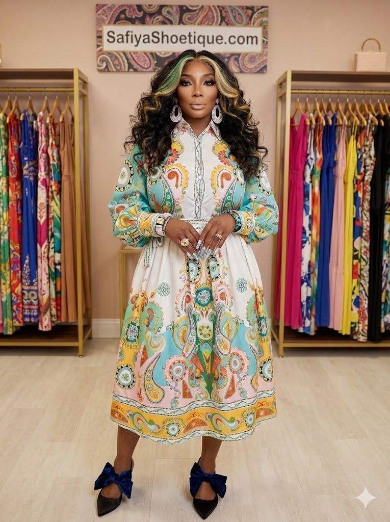 Paisley Paradise  Dress