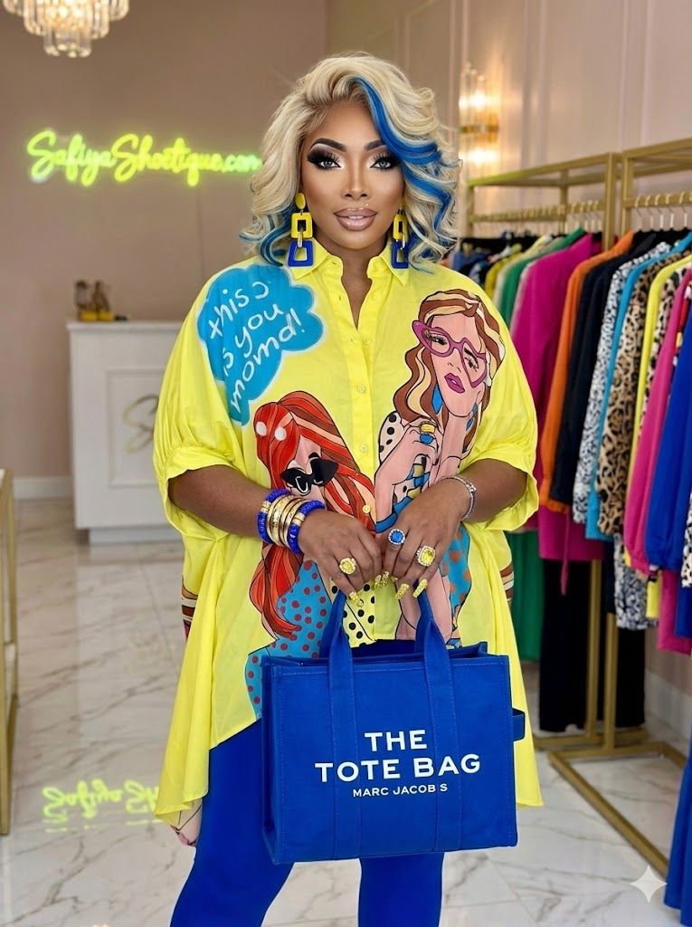 Raise the Bar Pop Art Top