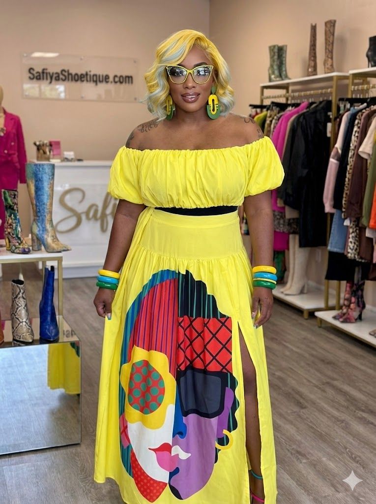 DENISE Tropikal Set Yellow