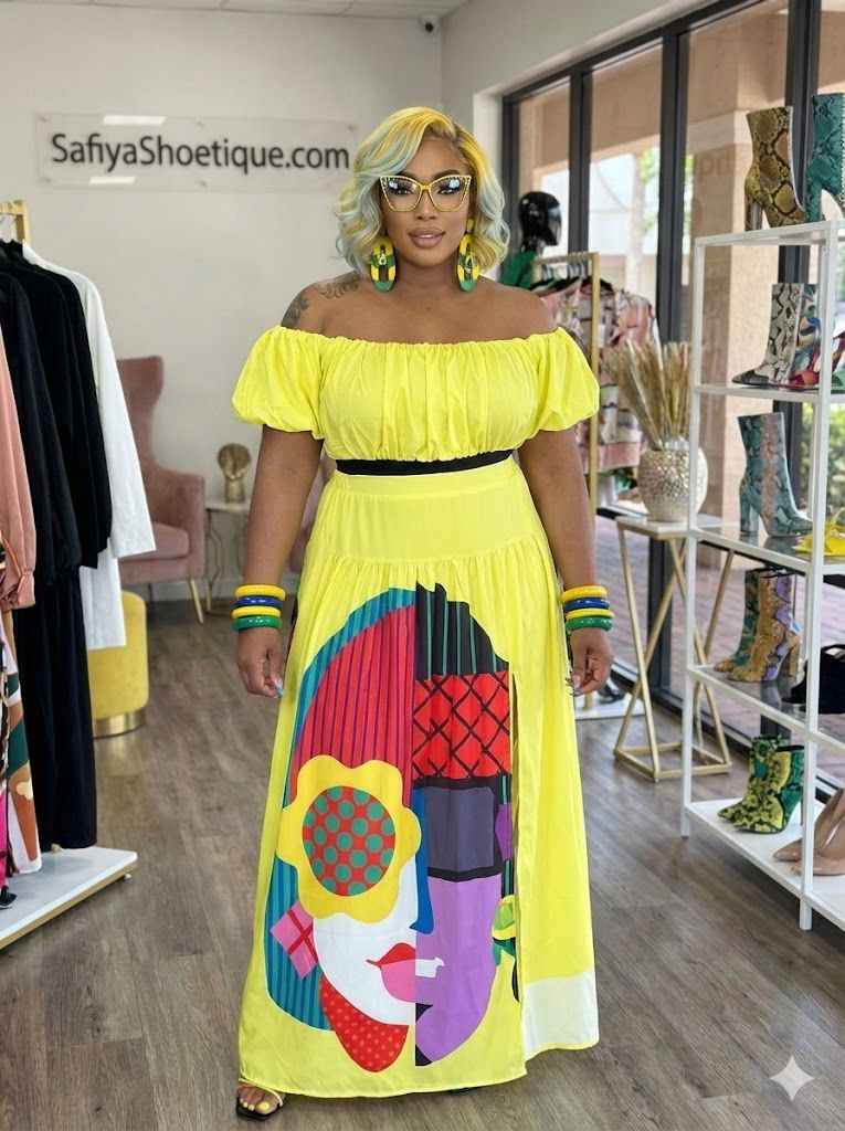 DENISE Tropikal Set Yellow