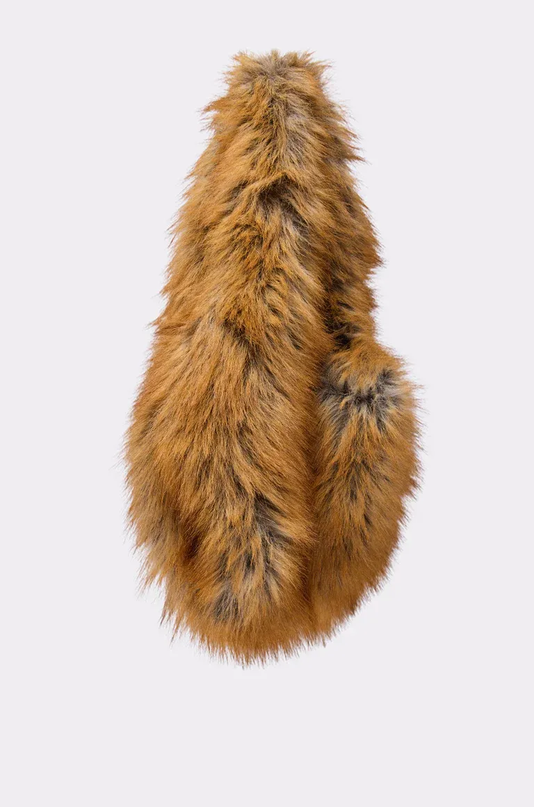 The Luxe Faux Fur Pouch