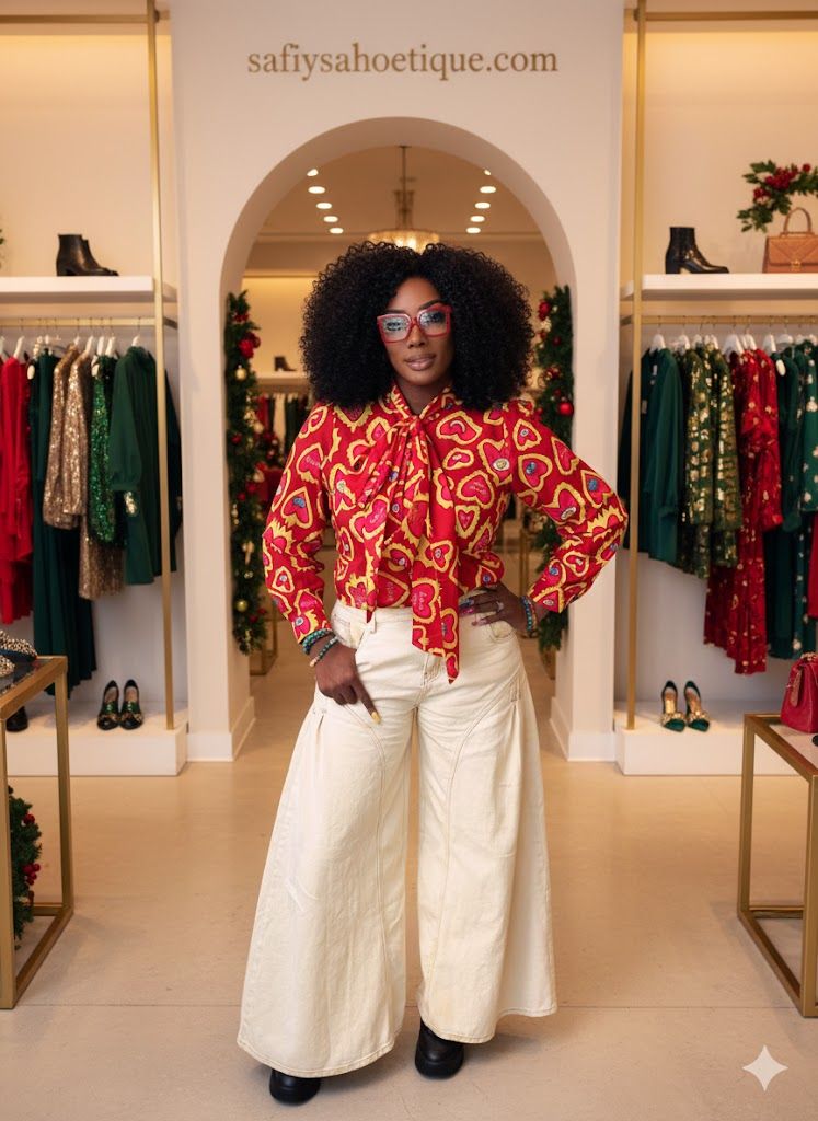 Faith  Love Bow Orange Top