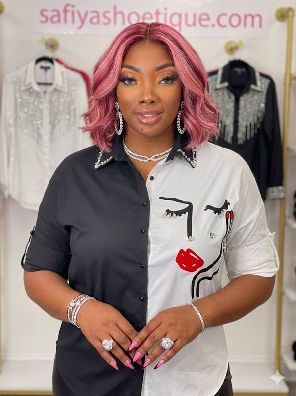The Iconic Sophie Rhinestone Blouse