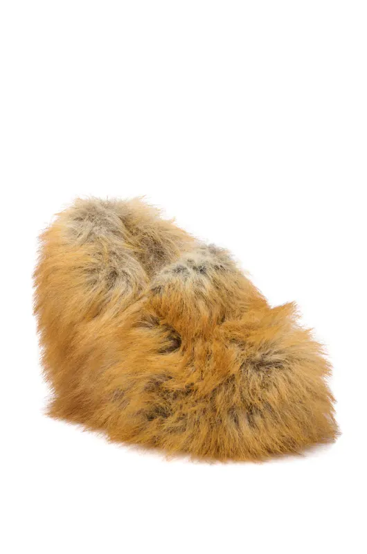 The Icon Faux Fur Slip-On