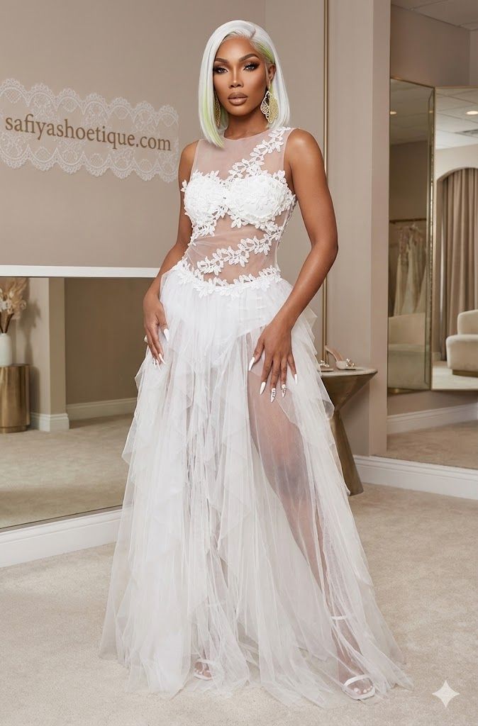 Celeste Lace Couture Gown