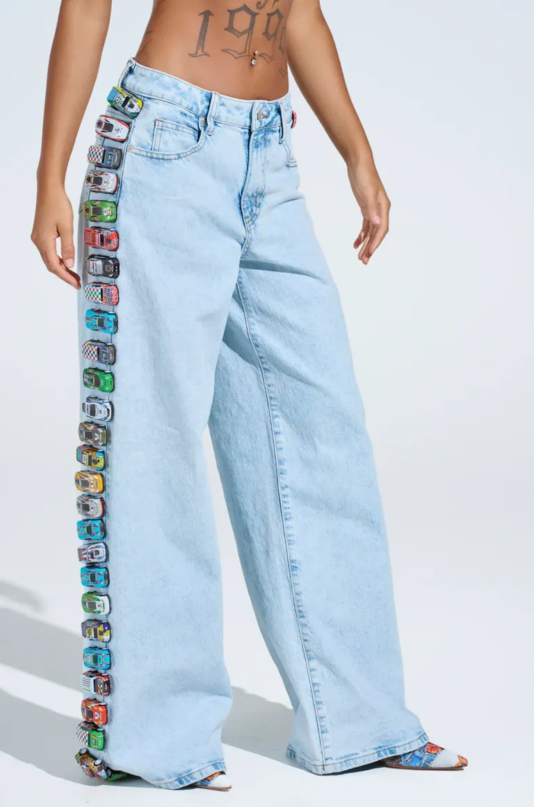 Amanda  Pit Stop Racer Denim