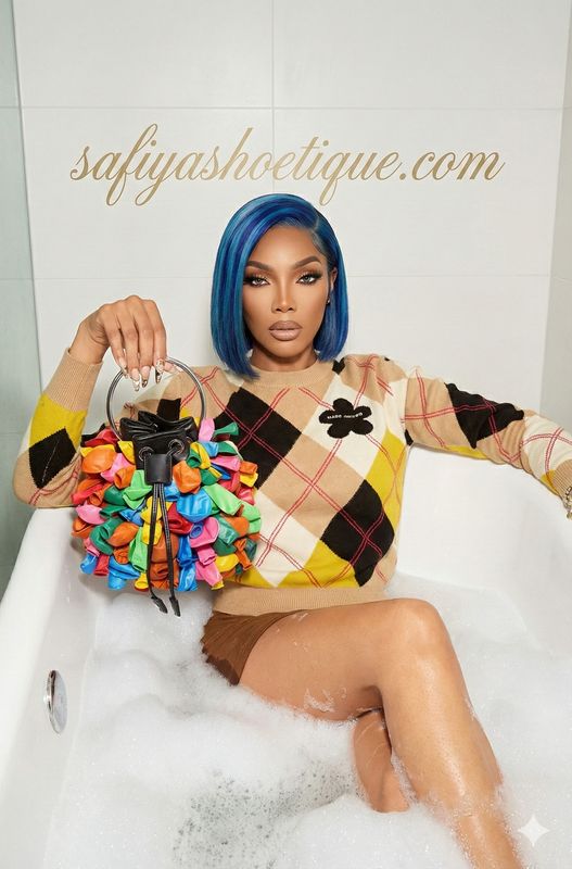 CHINYERE Balloon Pop Statement Bag