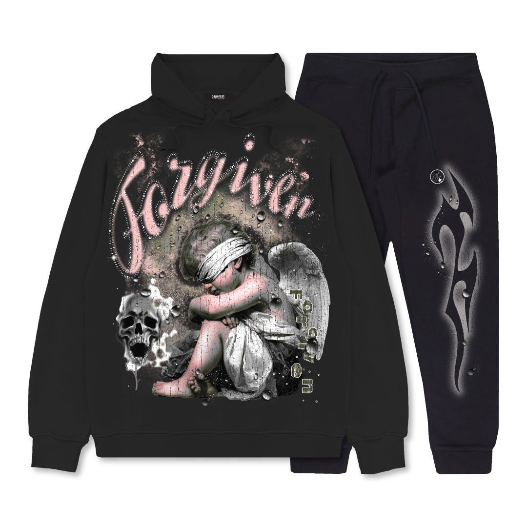 Forgiven HD Printed Men’s Jogger Set