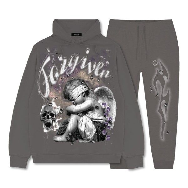 Forgiven HD Printed Men’s Jogger Set