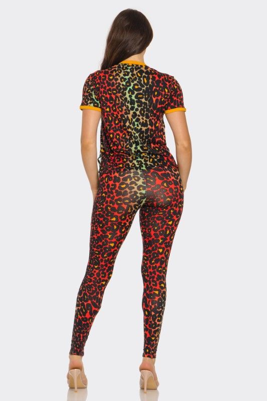 ALYSIA Untamed Edge Cheetah Set