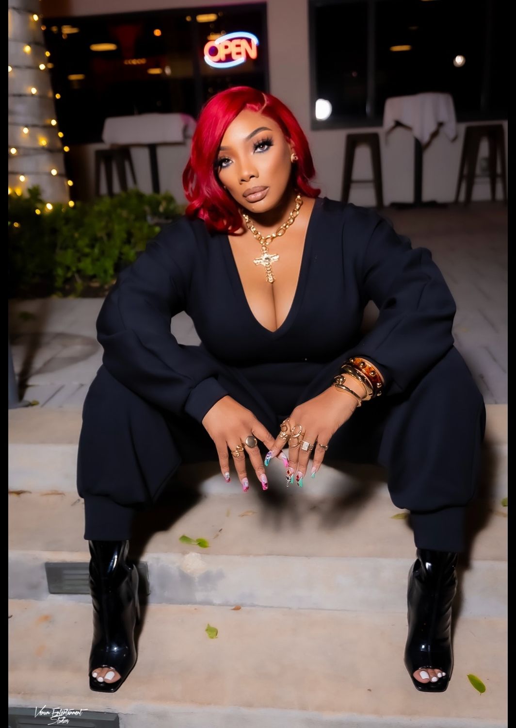 Tyra Comfy Cozy Sweatshirt Jumpsuit