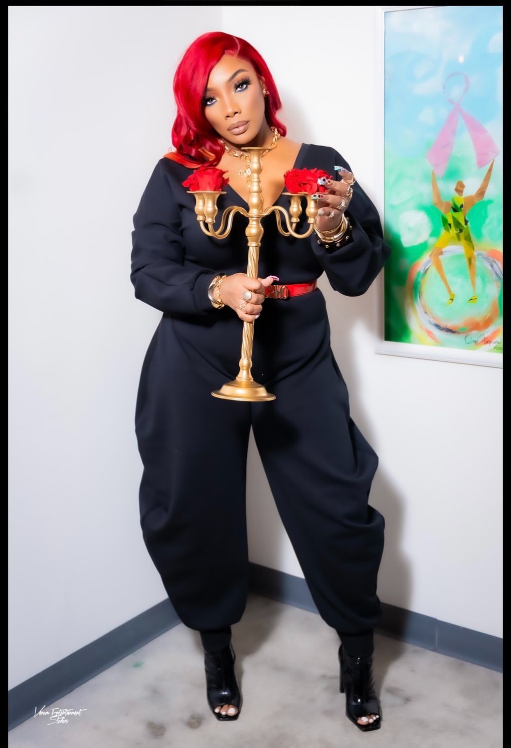 Tyra Comfy Cozy Sweatshirt Jumpsuit