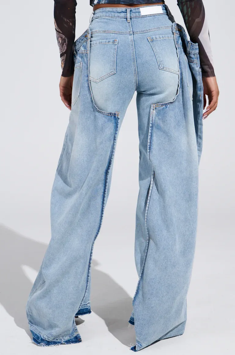 JANINE off duty baggy Jeans