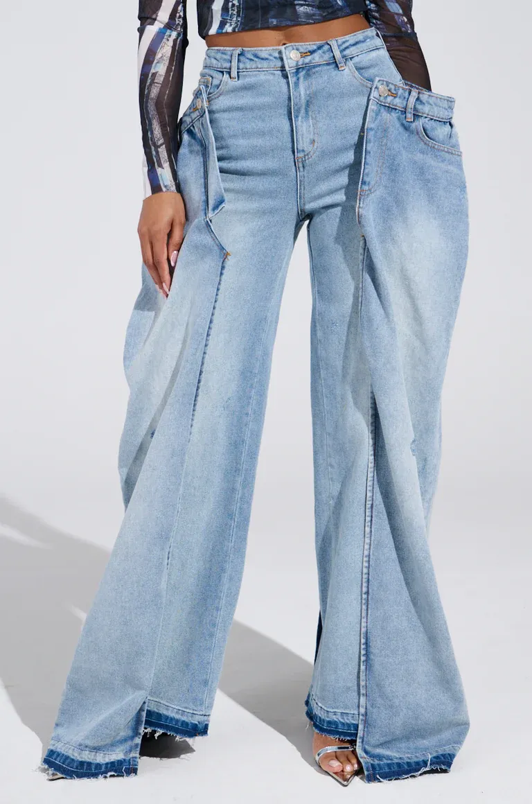 JANINE off duty baggy Jeans