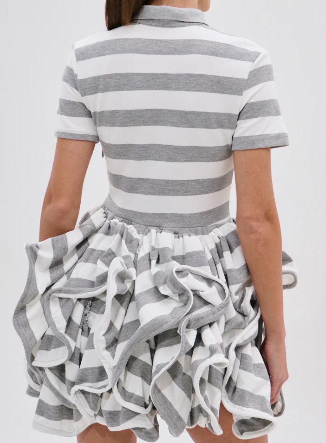 “The Riviera Ruffle Polo Dress”