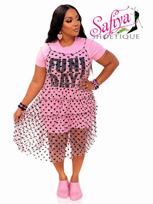 Korri Fun Day Flirt Mesh Dress