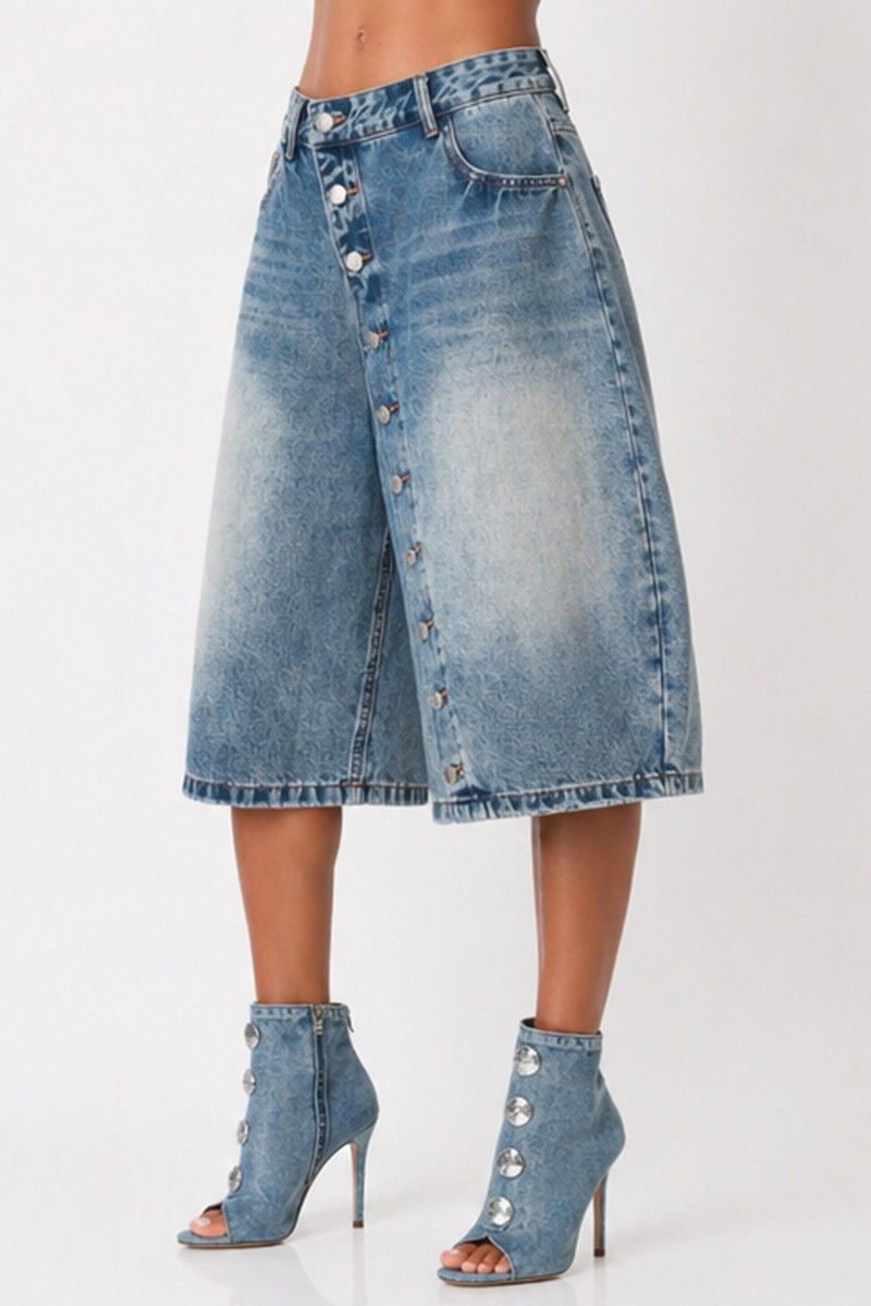 Tatum Elevated Edge Denim Shorts Tatum Elevated Edge Denim Shorts