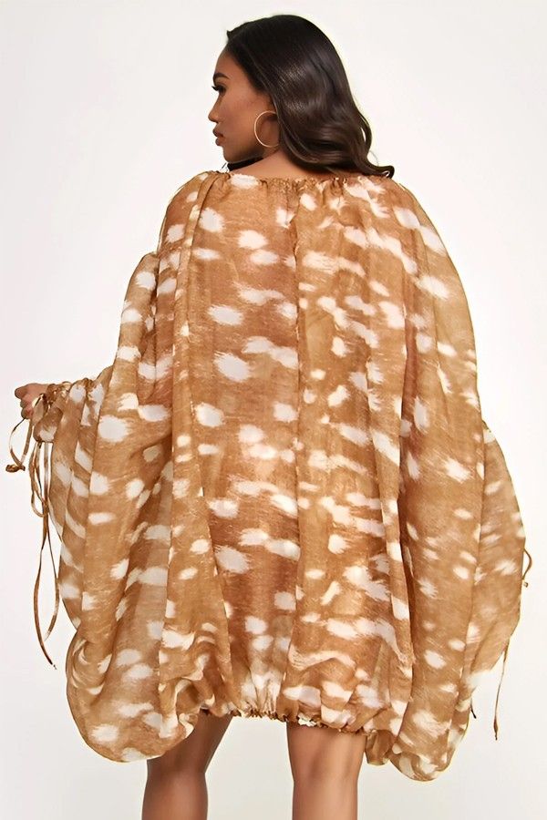Sablea Luxe Balloon Dress