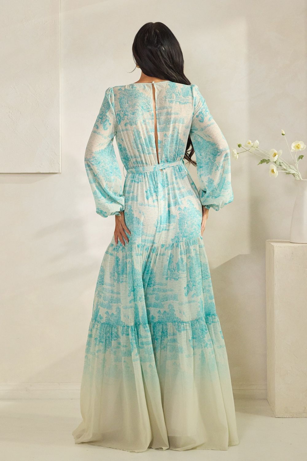 Riviera Breeze Maxi Dress