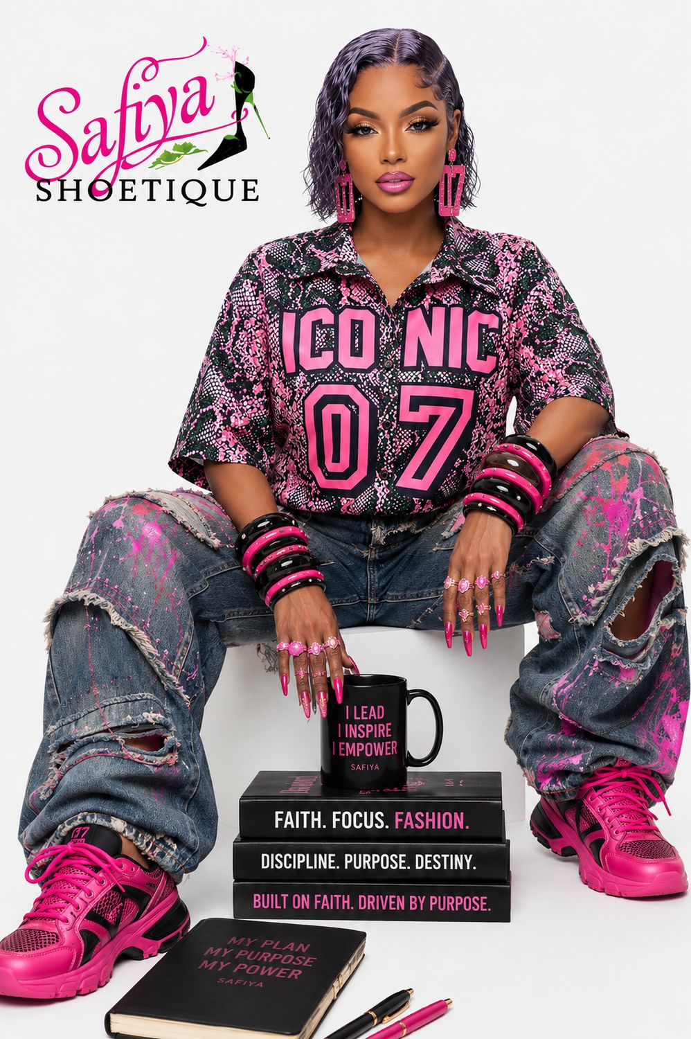 pinkIconic Energy Statement Shirt