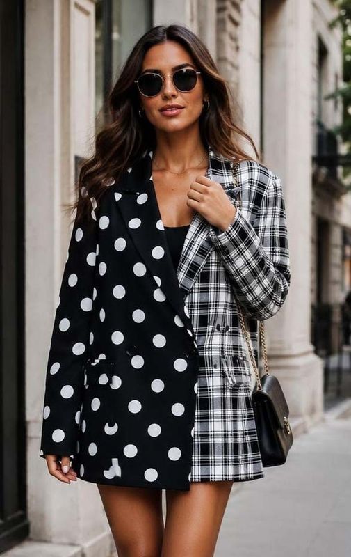Tivoli Noir Couture Blazer Dress