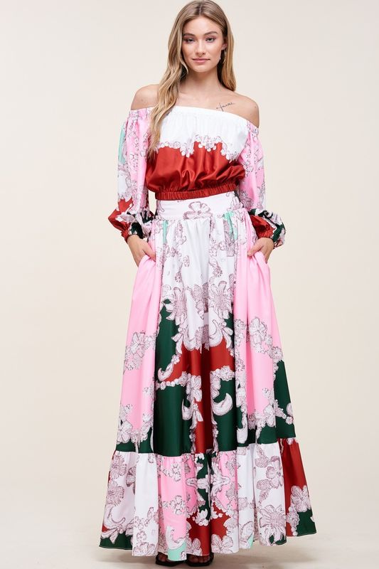 Savannah Luxe Skirt Set