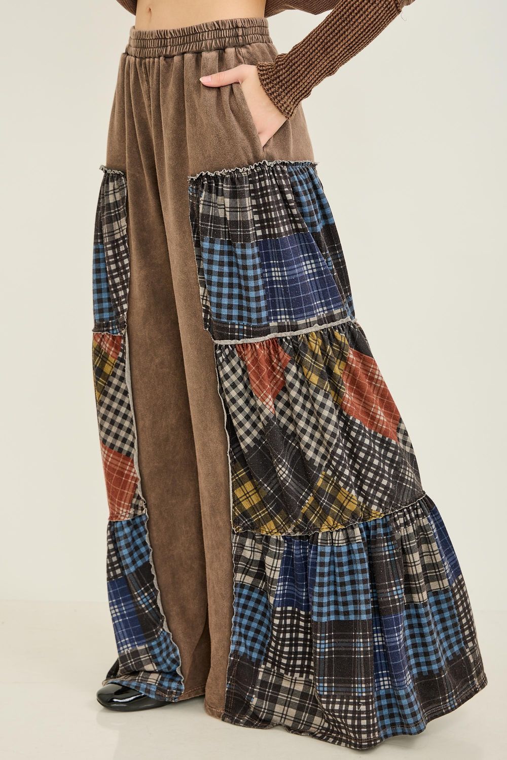 The Vintage Vixen Patchwork Pants