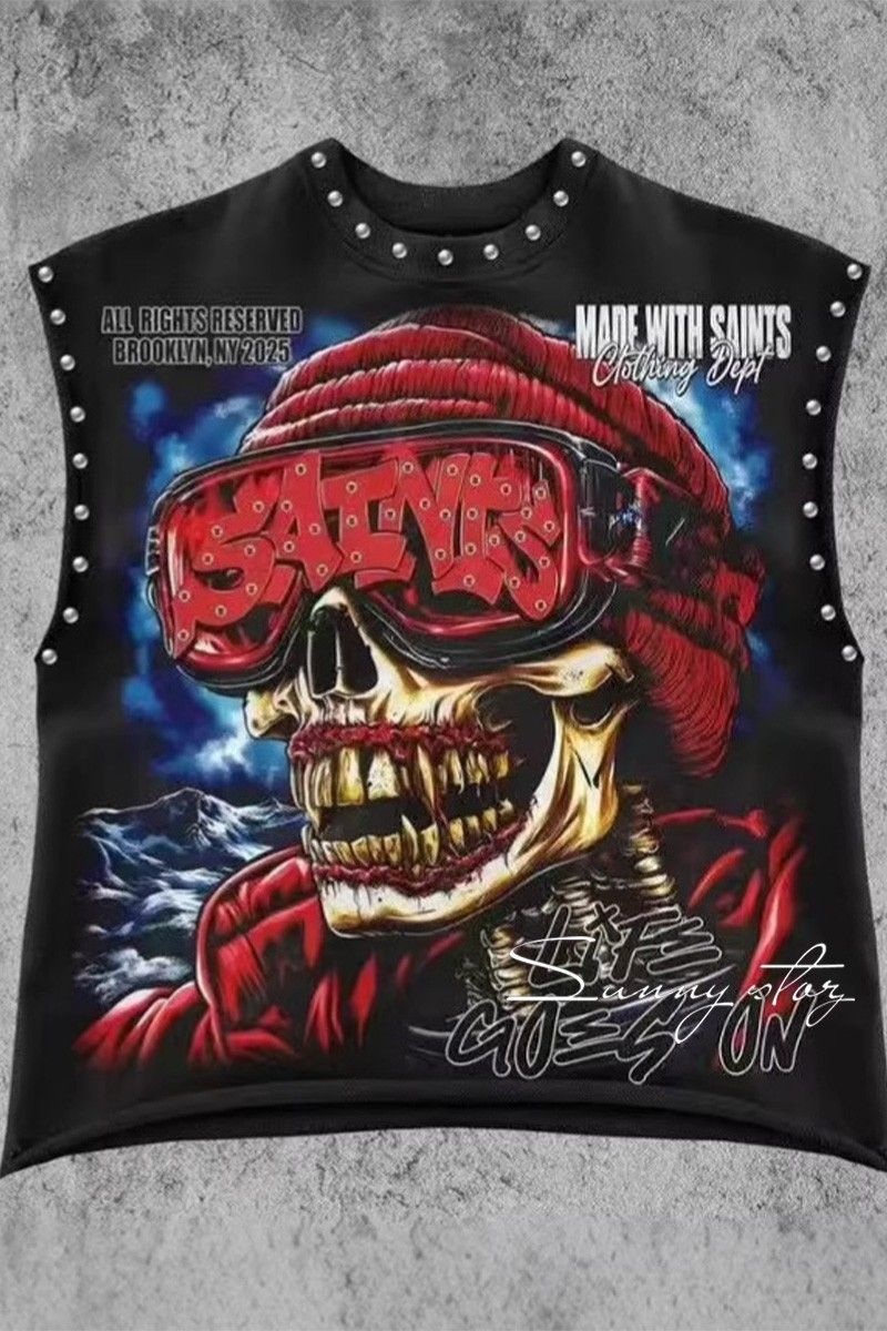 Inferno Sleeveless Graphic Tank