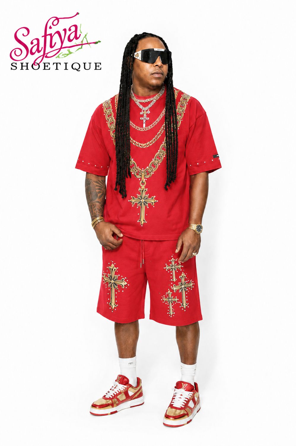 Requiem Royale Cross Luxury Short Set