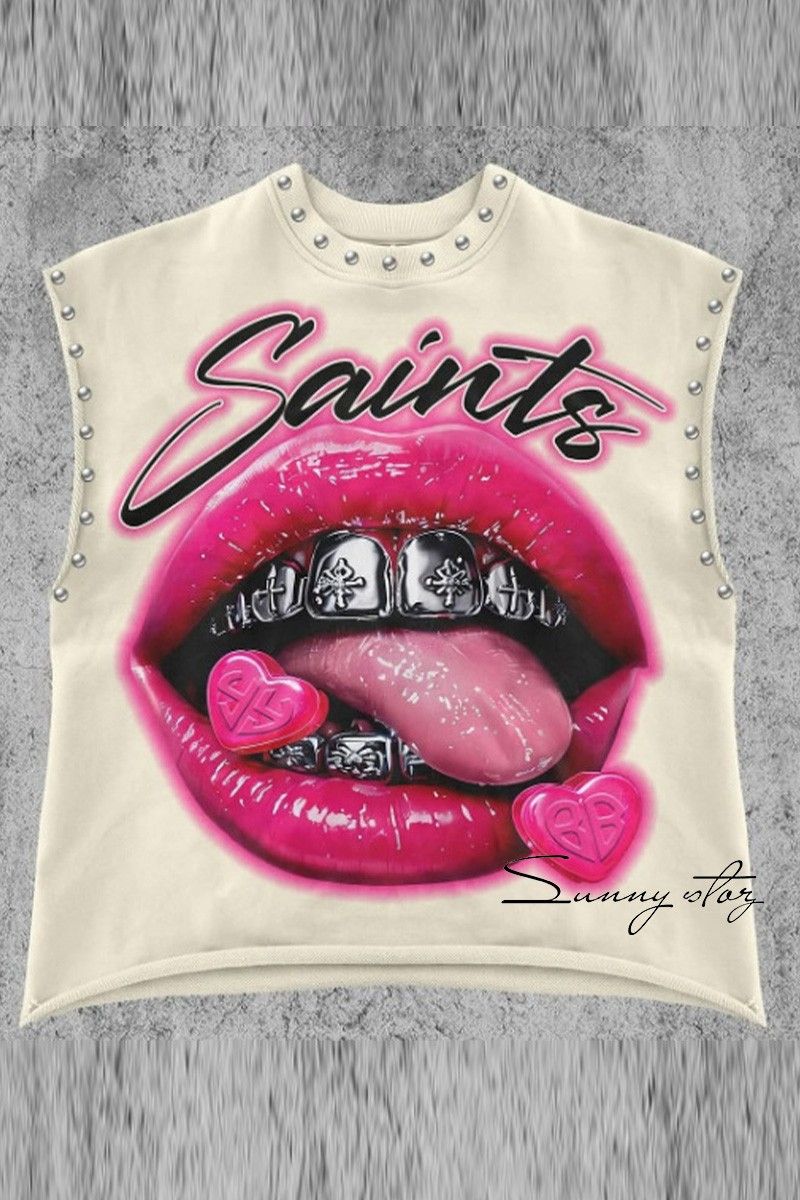 Shanell Pink Attitude Sleeveless Tee