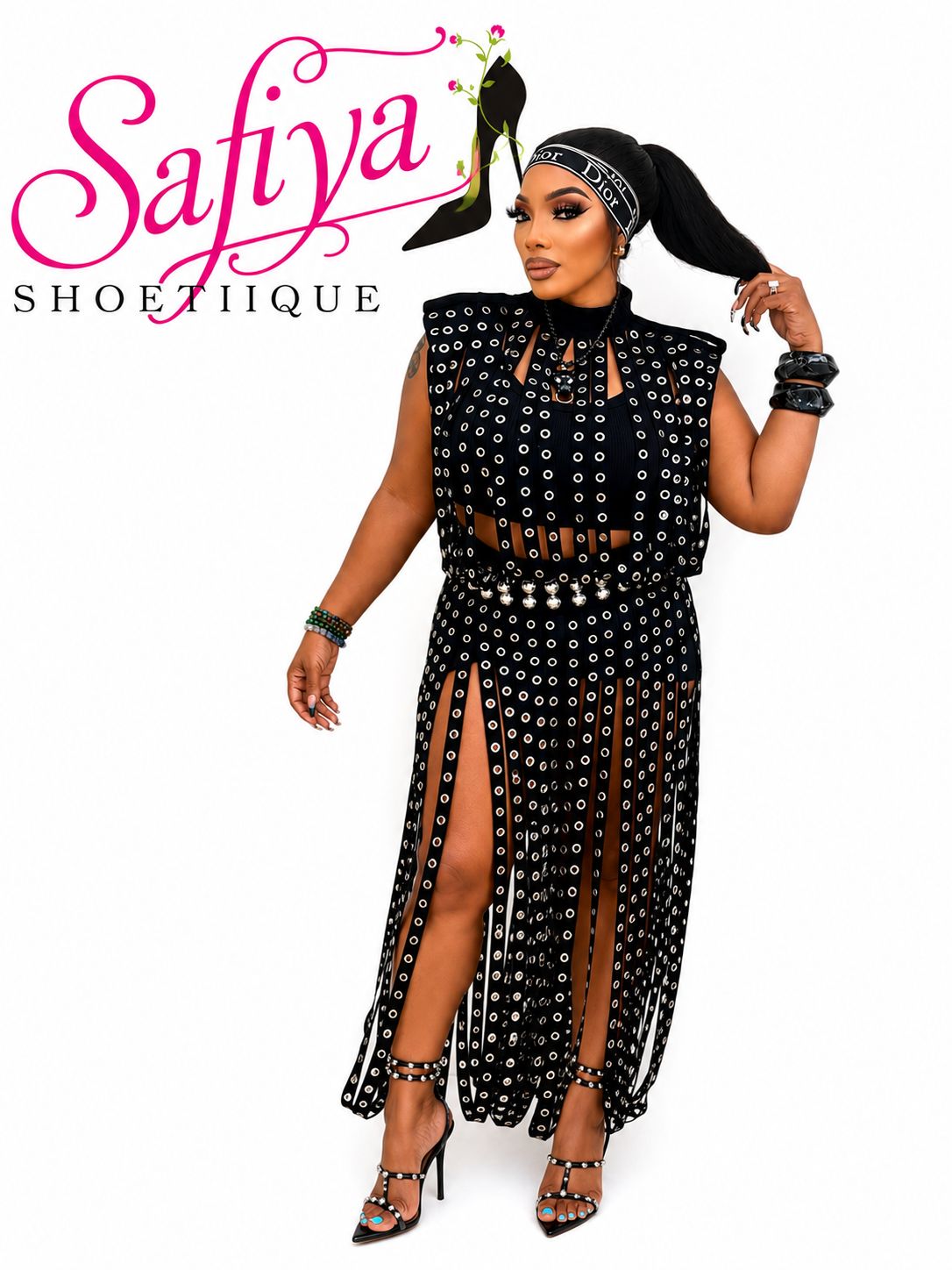Lady Asana Obsidian 2 Piece Set