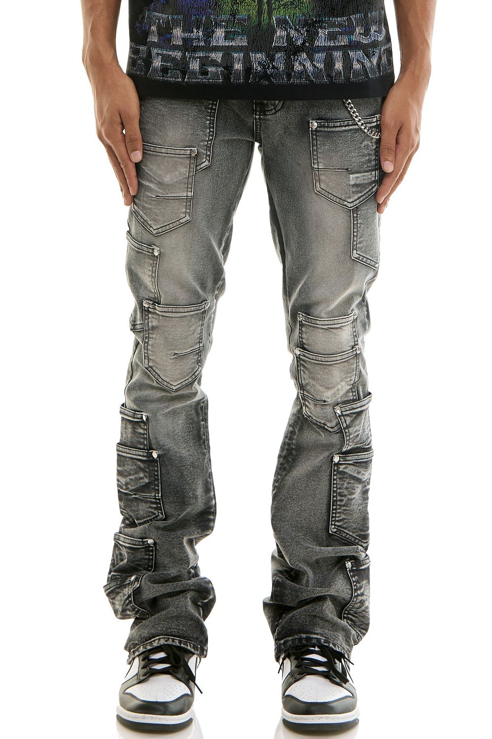 CHIPPY Kingpin Skinny Flare Jeans