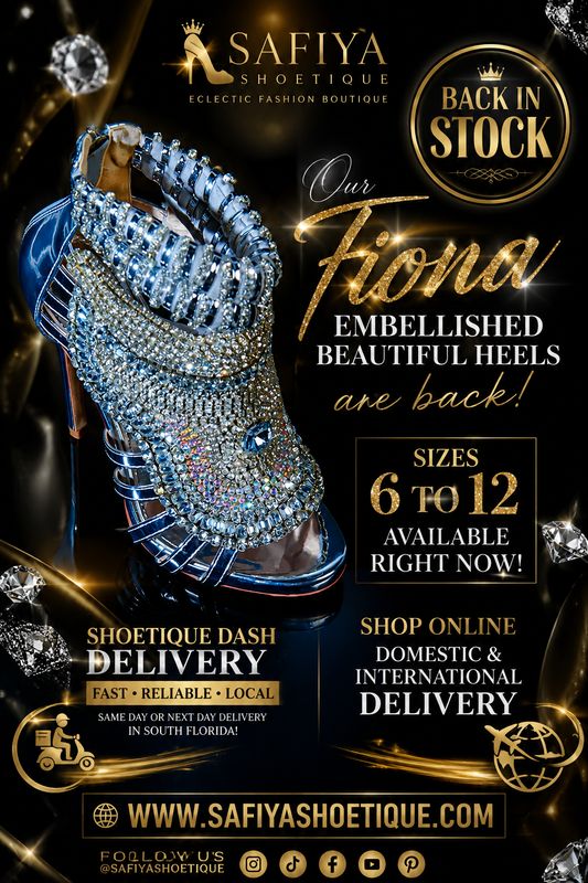 Fiona Embellishment heel sandal