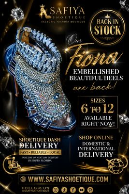 Fiona Embellishment heel sandal