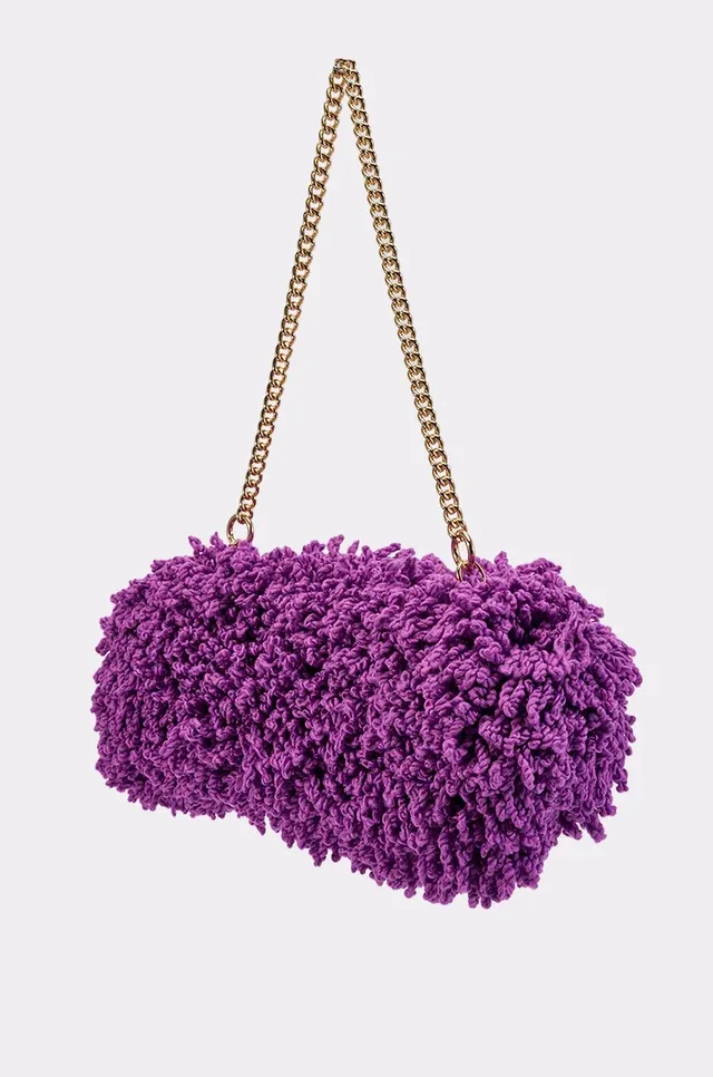 St. Kitts Purple Baguette Bag 💜